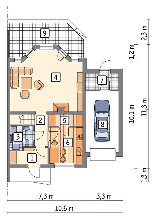 Nachbarlich — Doppelhaus aus SIP-Paneelen