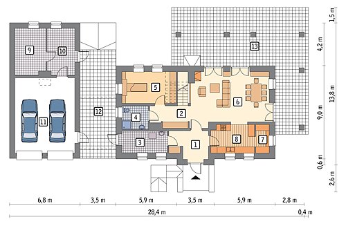 Lakeside Home - Option I
