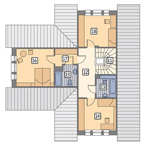 Konkursowy — Energieeffizientes Haus 167.8 m²