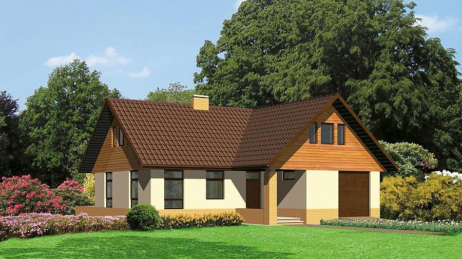 Konkursowy — Energieeffizientes Haus 167.8 m²