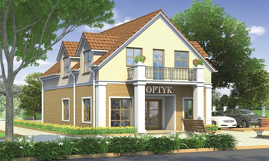 Retail Store with Residential Section
