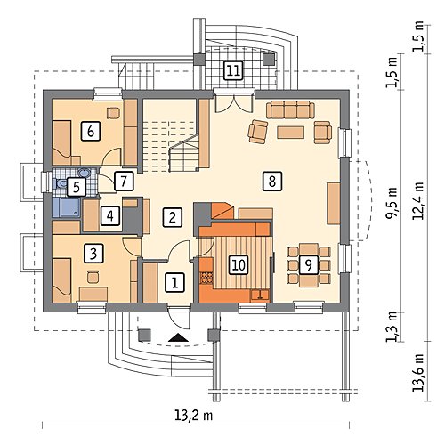 Unser Haus — Variante II mit Keller