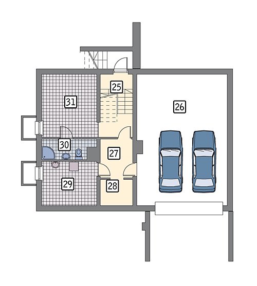 Unser Haus — Variante II mit Keller