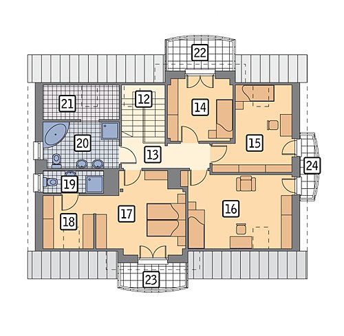 Unser Haus — Variante II mit Keller