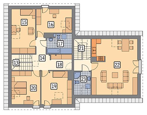 Charmante Ecke II — Doppelhaus