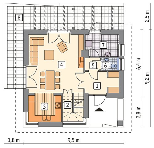 Energy-Efficient House Pełen energii