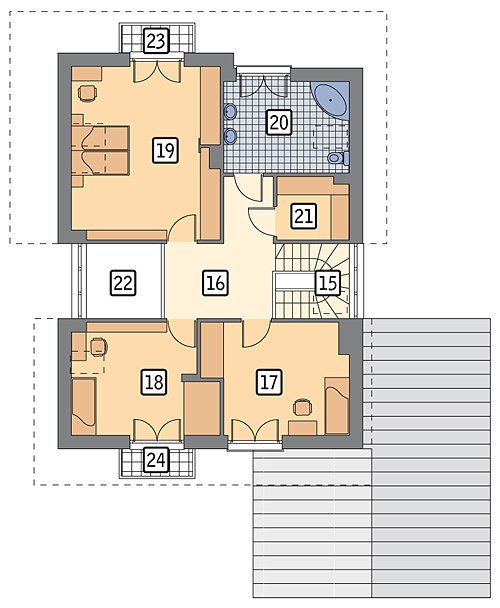 Maison contemporaine fonctionnelle