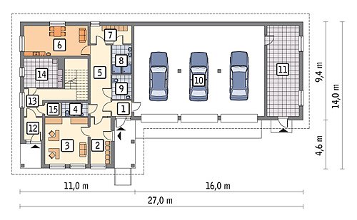 Gewerblich-Wohngebäude mit flexibler Nutzung — Nord Haus SIP-Konstruktion