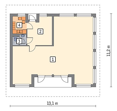 Handels- und Servicegebäude Nord Haus