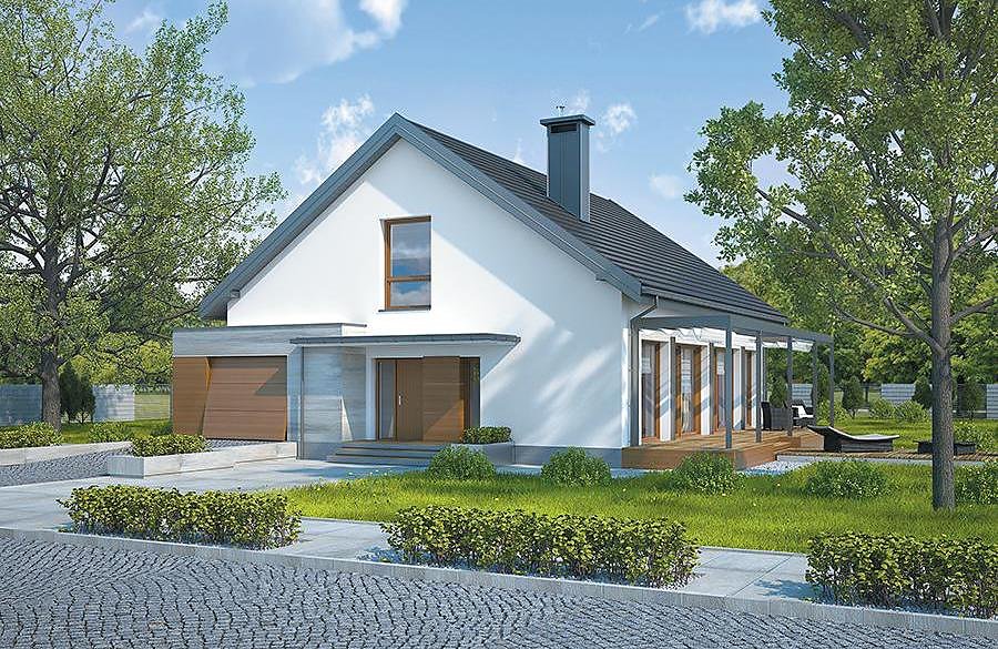 Комфортный дом на SIP-панелях 129 м²