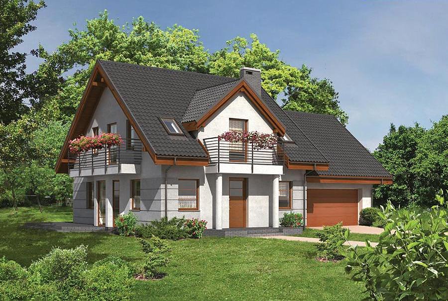Sunset — Contemporary SIP House with Attic 203 m²