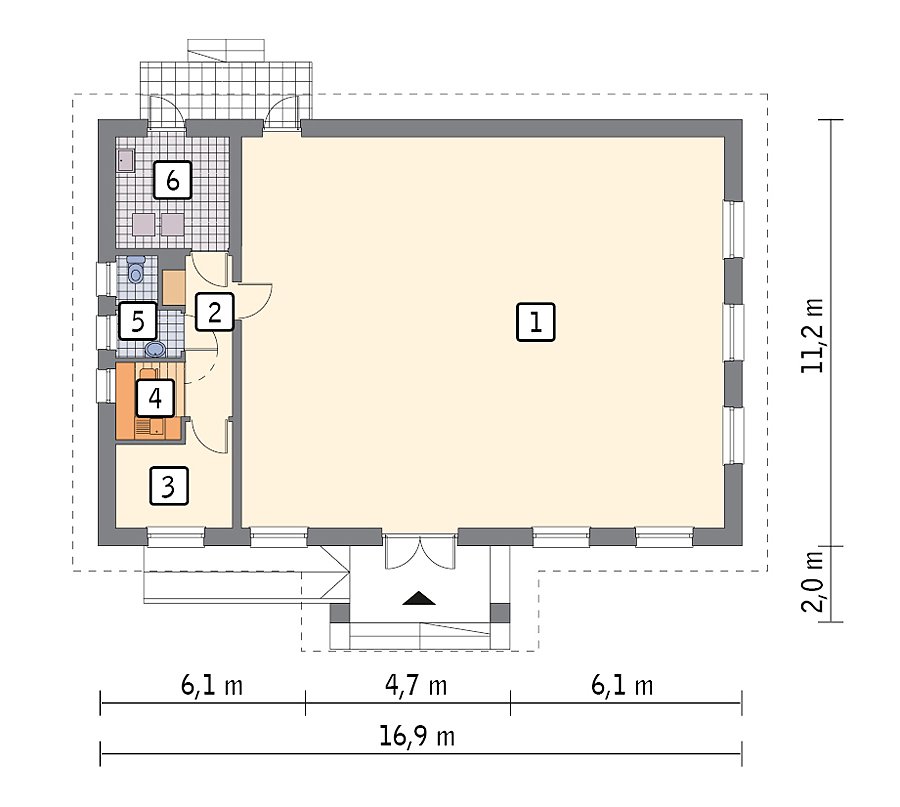 Centrum Usług Bytowych 157.7 m²