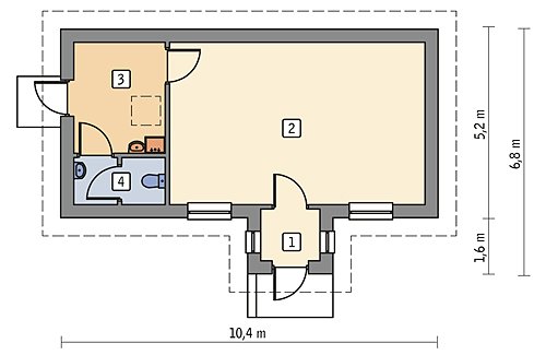 1. piętro — 1. piętro
