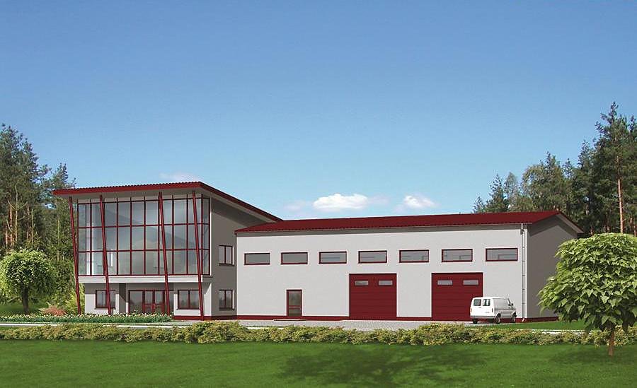 Budynek obsługi bytowej Nord Haus