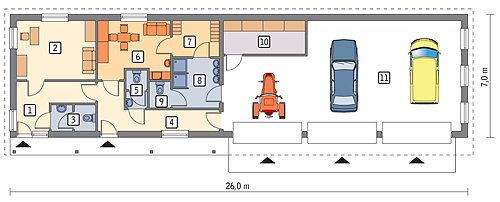 Multi-Purpose Service Center 148.8 m²