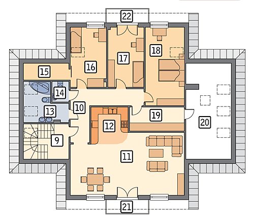 Budynek mieszkalno-usługowy Nord Haus